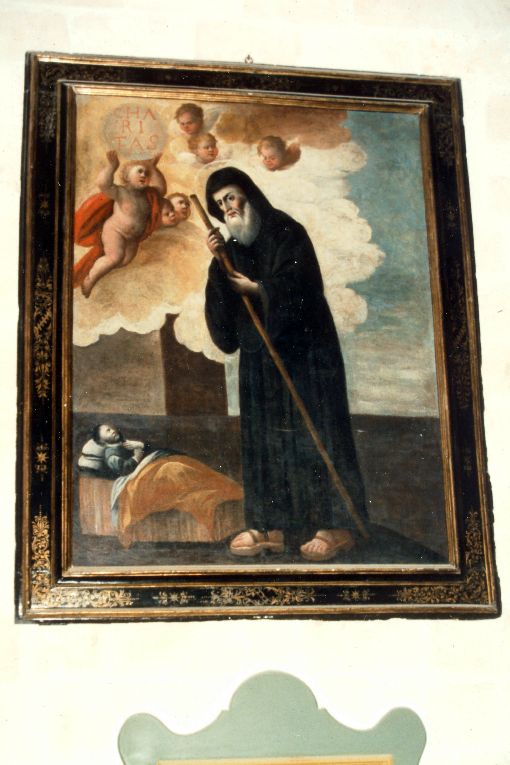 San Francesco di Paola (dipinto) - ambito pugliese (fine/inizio secc. XVII/ XVIII)