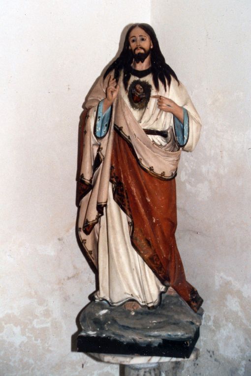 Sacro Cuore di Gesù (statua) - produzione leccese (sec. XX)