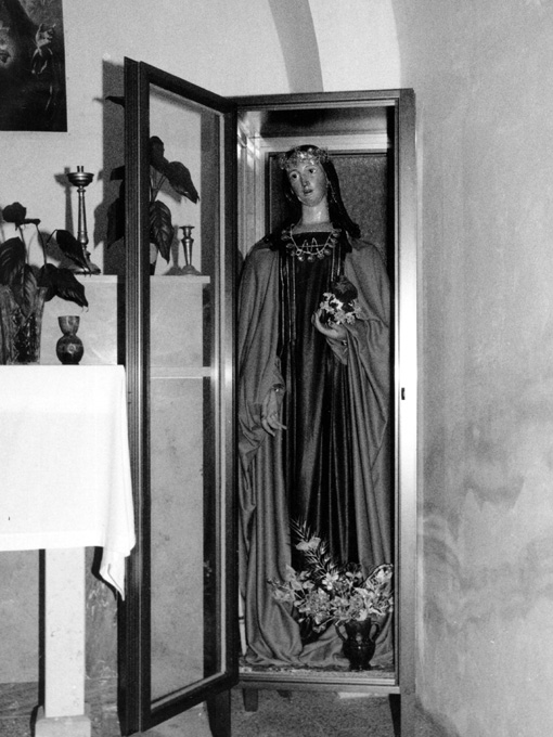 Sacro Cuore di Maria, Madonna (statua) - produzione pugliese (seconda metà sec. XIX)