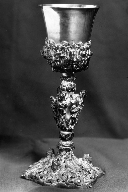 calice - produzione napoletana (inizio sec. XVIII)