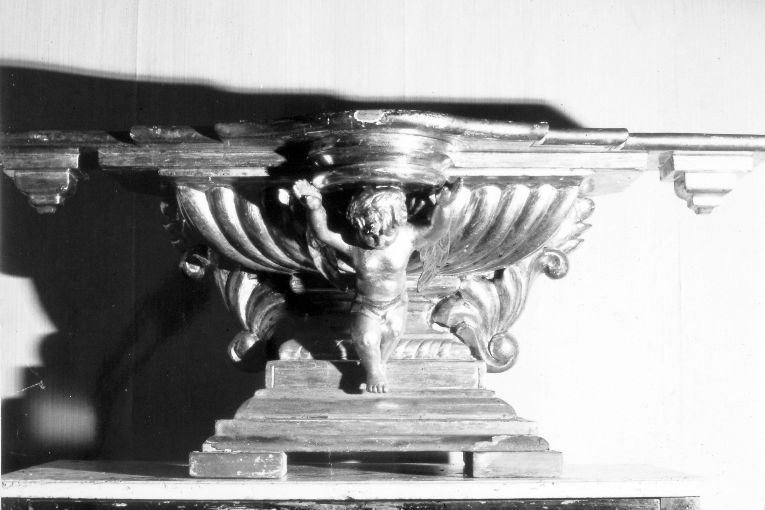 tronetto per esposizione eucaristica - produzione pugliese (sec. XVIII)