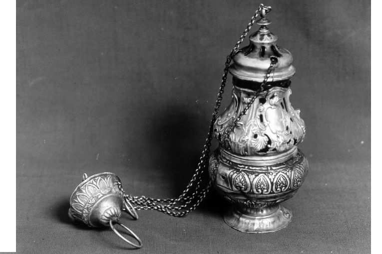 turibolo - manifattura napoletana (secc. XVIII/ XIX)