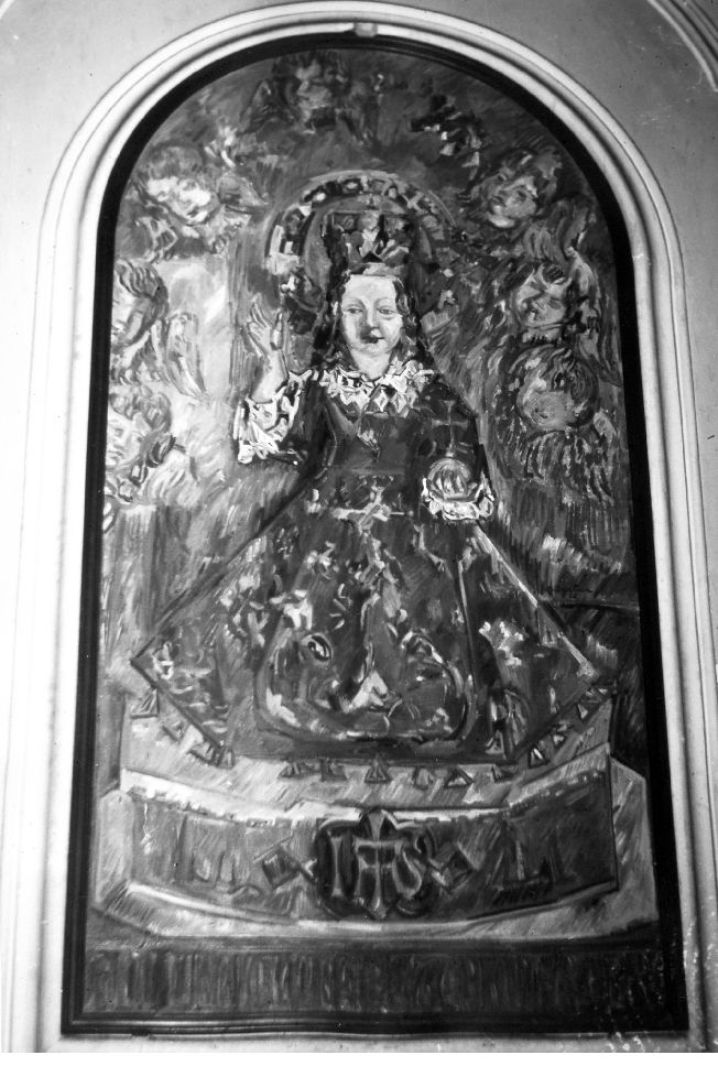 Bambino di Praga, Gesù bambino (dipinto) di Depalma Michele (sec. XX)