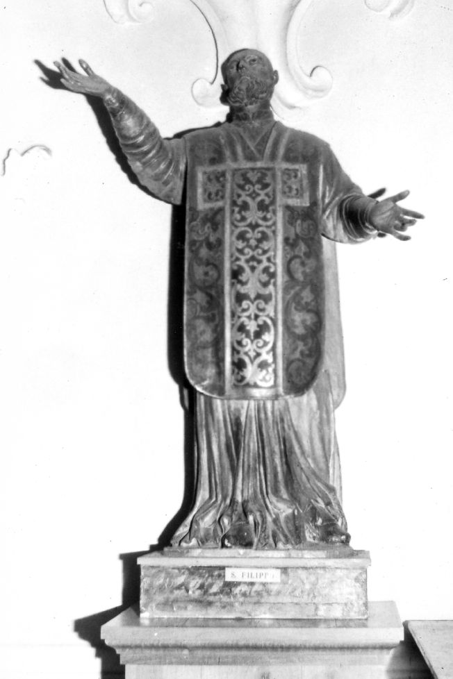 San Filippo Neri (statua) - ambito Italia meridionale (sec. XVII)