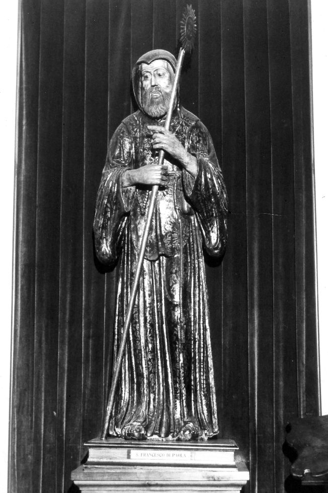 San Francesco di Paola (statua) - ambito Italia meridionale (sec. XVII)