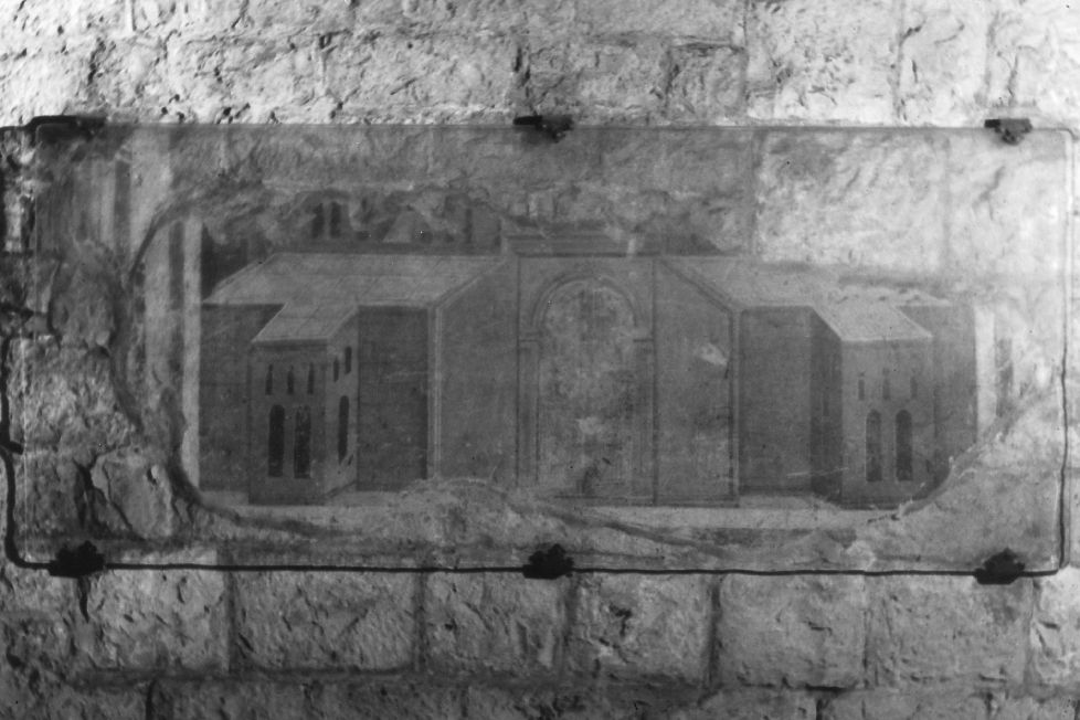 architettura (dipinto) - ambito Italia meridionale (sec. XIV)