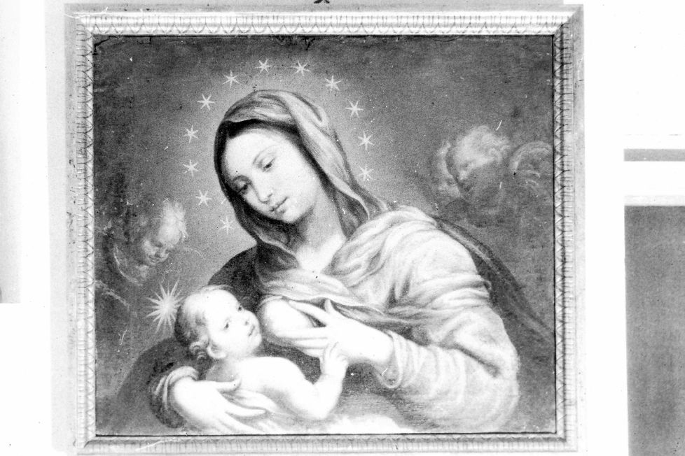Madonna del Latte, Madonna con Bambino (dipinto) - ambito Italia meridionale (sec. XVIII)
