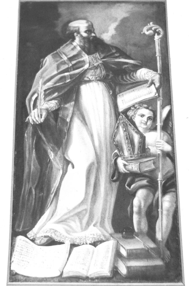 Sant'Ambrogio (dipinto) - ambito Italia meridionale (sec. XVIII)