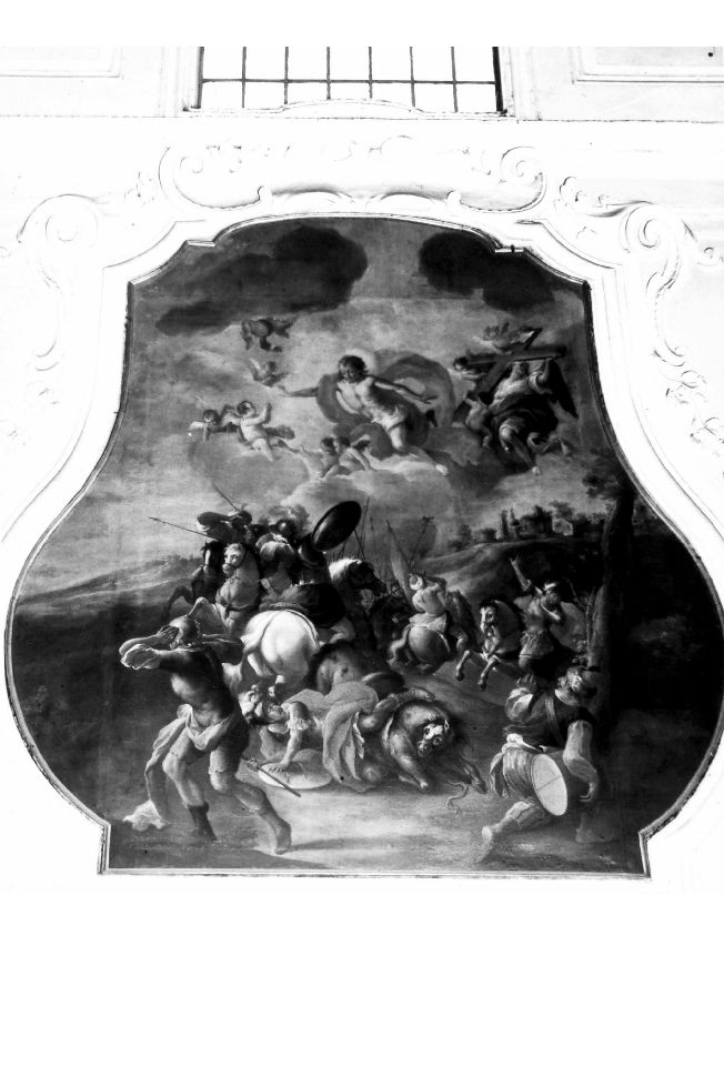 conversione di San Paolo (dipinto) di Carella Domenico Antonio (sec. XVIII)