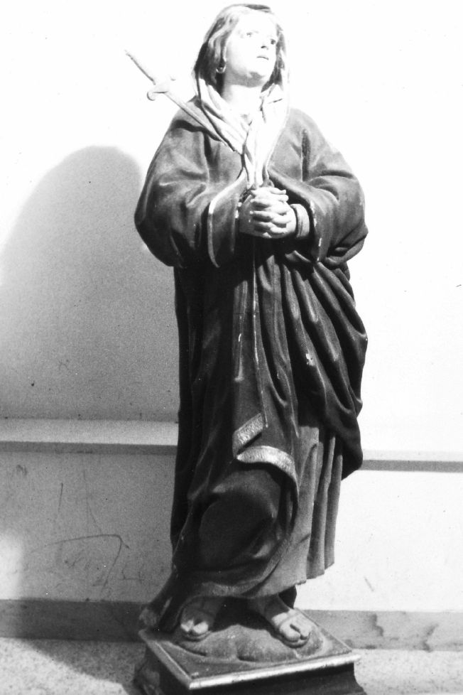 Madonna (statua) di Brudaglio Riccardo (attribuito) (sec. XVIII)
