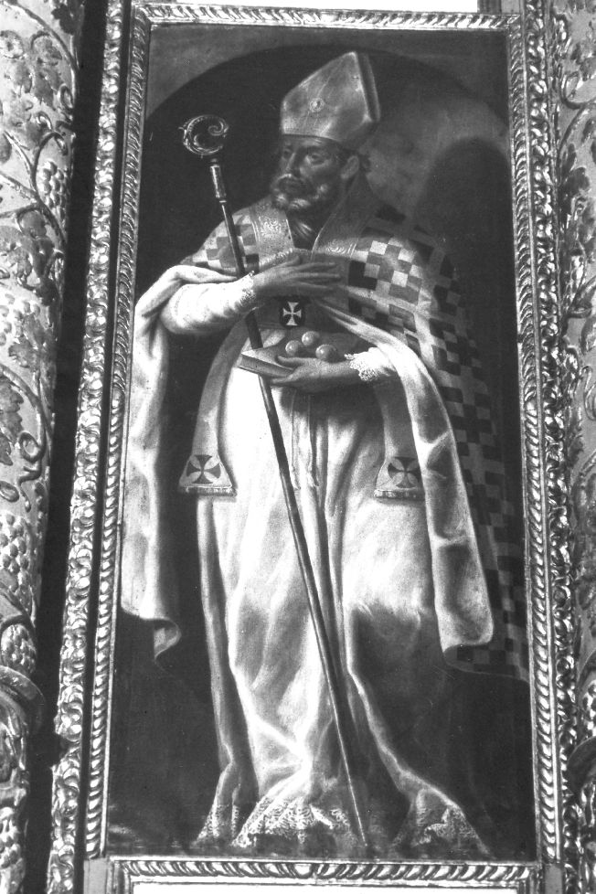 San Nicola di Bari (dipinto) - ambito pugliese (sec. XVII)