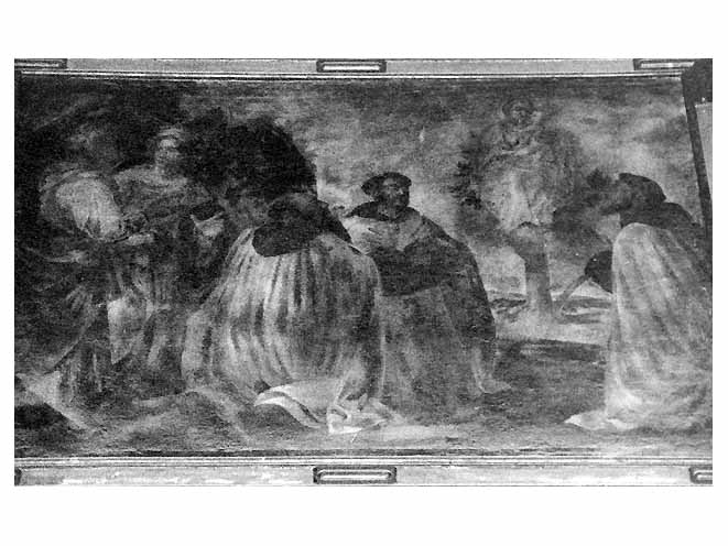 Madonna tra i Carmelitani (dipinto) - ambito napoletano (seconda metà sec. XVIII)