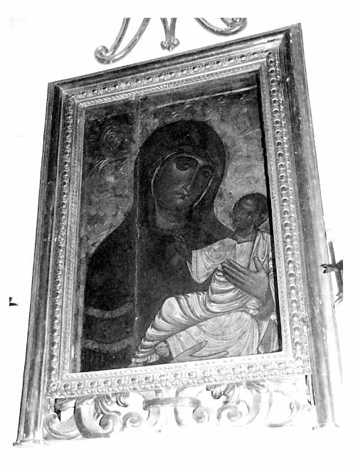 Madonna della Fonte, Madonna con Bambino (dipinto) - ambito bizantino (sec. XV)