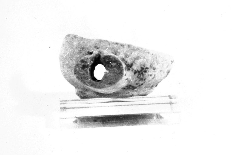 lucerna, frammento - produzione apulo-lucana (seconda metà sec. XIII)