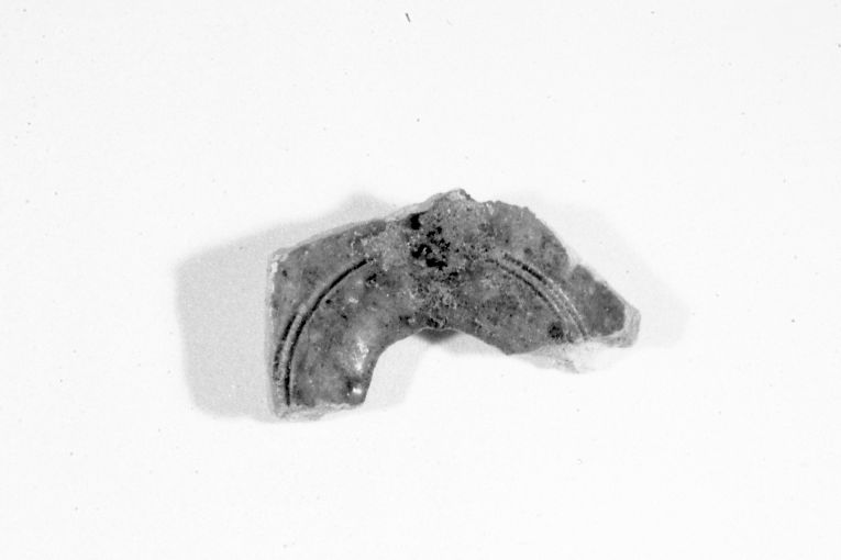 ciotola, frammento - bottega greca (fine sec. XII)