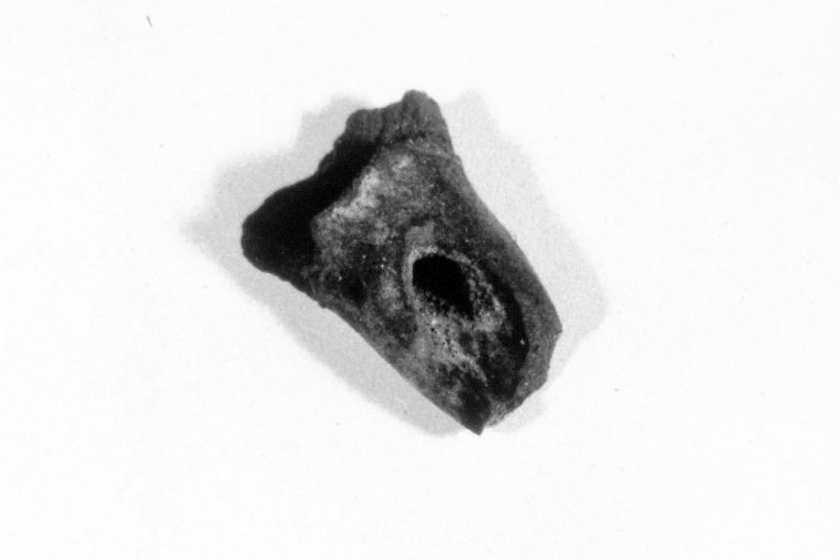 lucerna, frammento - produzione apulo-lucana (sec. XIII)