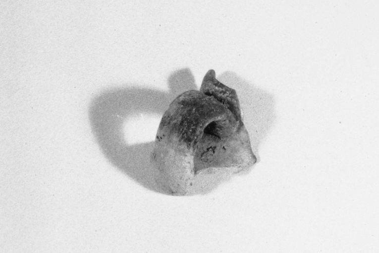 brocca, frammento - produzione apulo-lucana (sec. XIII)