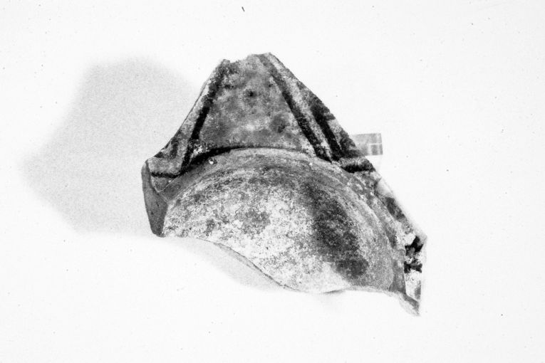 motivo decorativo a losanghe (ciotola, frammento) - produzione apulo-lucana (inizio sec. XIII)