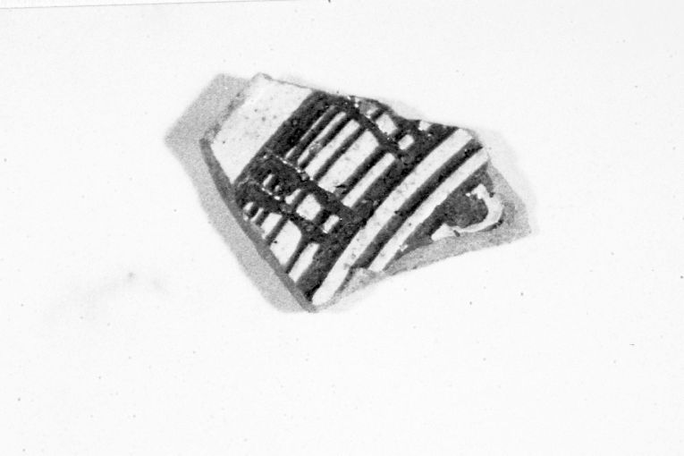 Linee (ciotola, frammento) - produzione bizantina (fine sec. XIII)