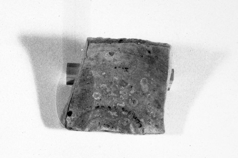 Medaglione (ciotola, frammento) - produzione apulo-lucana (sec. XIII)