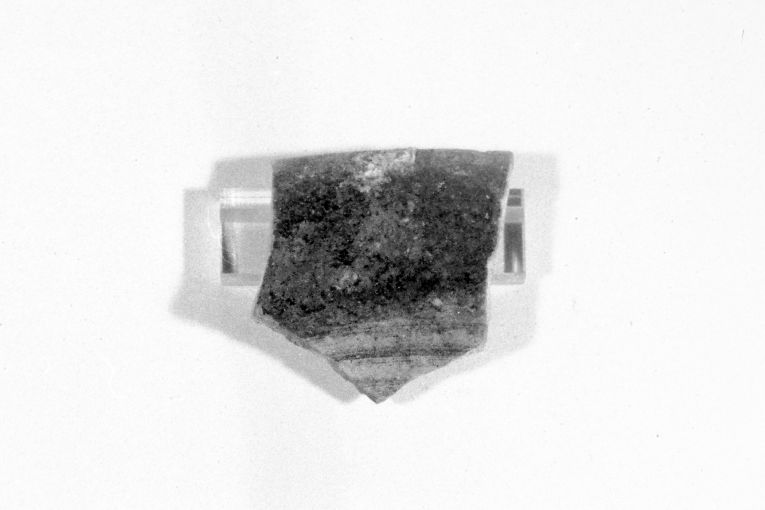 tazza, frammento - produzione apulo-lucana (sec. XIII)