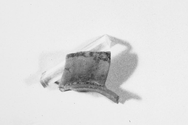 brocca, frammento - produzione apulo-lucana (sec. XIII)