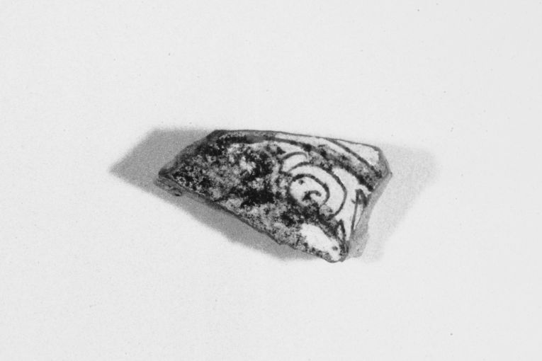 Spirali (ciotola, frammento) - produzione apulo-lucana (inizio sec. XIII)