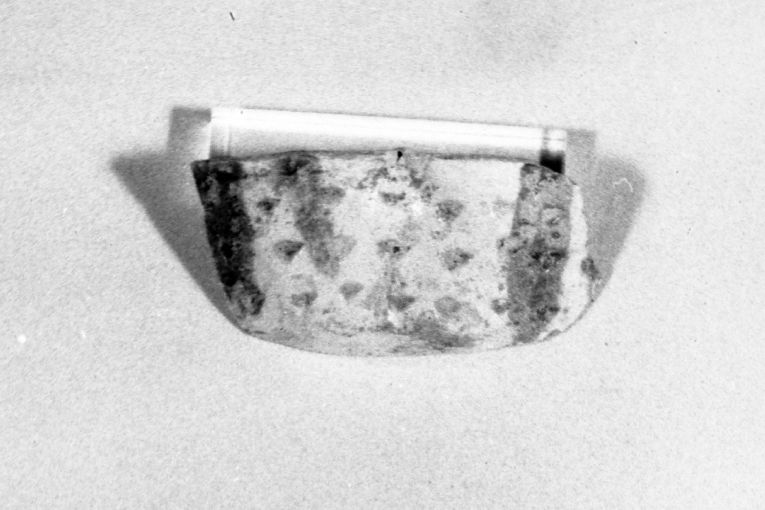 brocca, frammento - produzione apulo-lucana (metà sec. XIII)