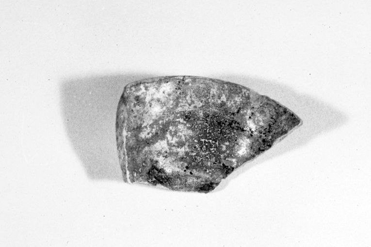 motivo decorativo geometrico (ciotola, frammento) - produzione apulo-lucana (sec. XIII)