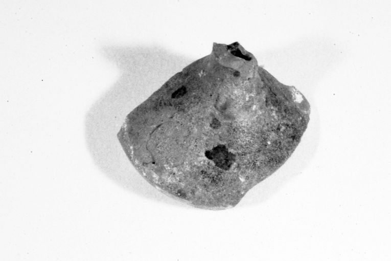 lucerna, frammento - produzione apulo-lucana (fine sec. XIV)