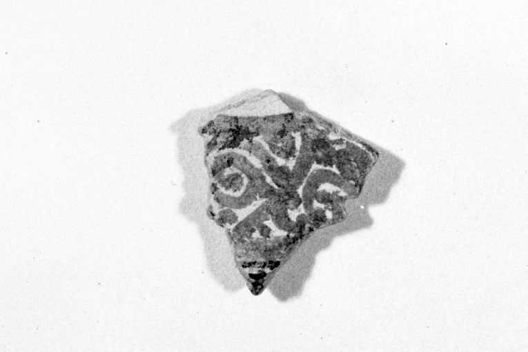 ciotola, frammento - produzione apulo-lucana (sec. XIII)