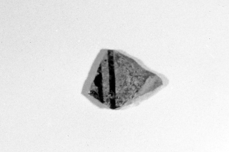 motivo decorativo geometrico (brocca, frammento) - produzione apulo-lucana (metà sec. XIII)