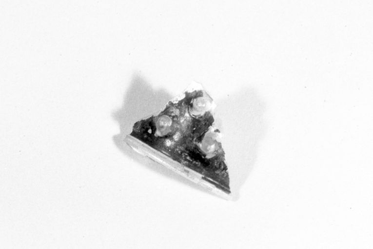 motivo decorativo (bicchiere, frammento) - produzione apulo-lucana (metà sec. XIII)