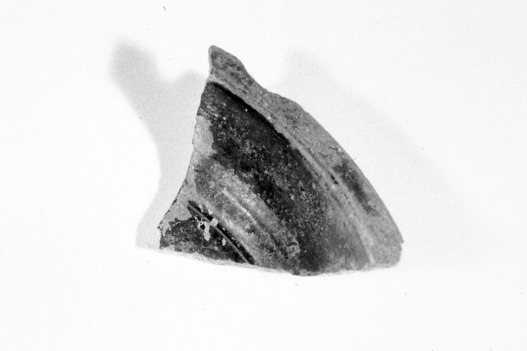 ciotola, frammento - produzione apulo-lucana (sec. XIII)