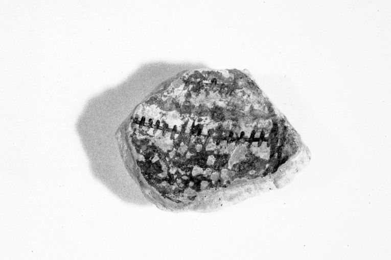 motivo decorativo geometrico (ciotola, frammento) - produzione apulo-lucana (sec. XIII)