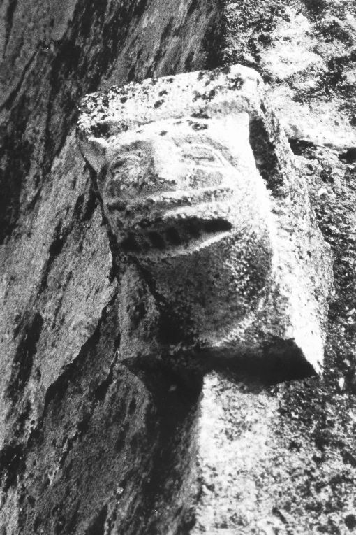 protome zoomorfa (mensola) - ambito pugliese (sec. XII)