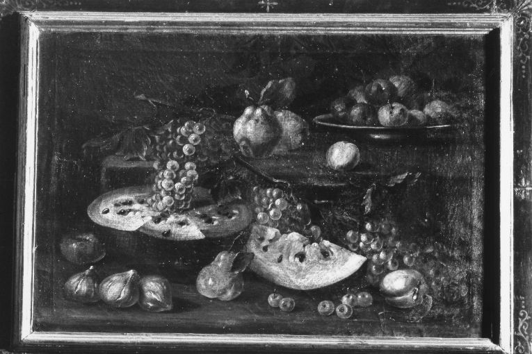 natura morta (dipinto) - ambito napoletano (sec. XVIII)