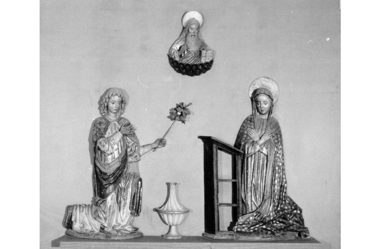 Annunciazione e Dio Padre (rilievo) - ambito umbro (ultimo quarto sec. XV)