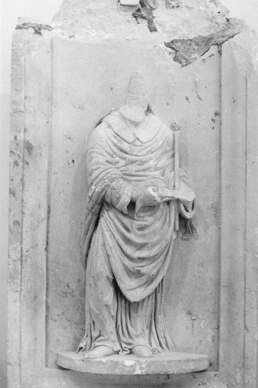 San Gennaro (rilievo, frammento) - ambito veneto (?) (sec. XV)