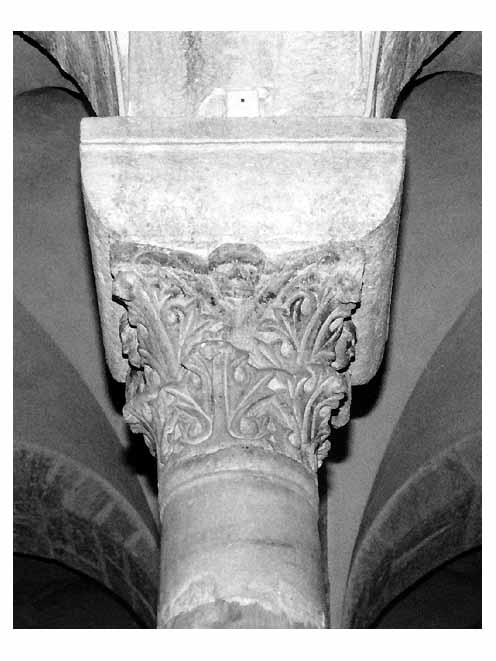 capitello - bottega pugliese (sec. XII)