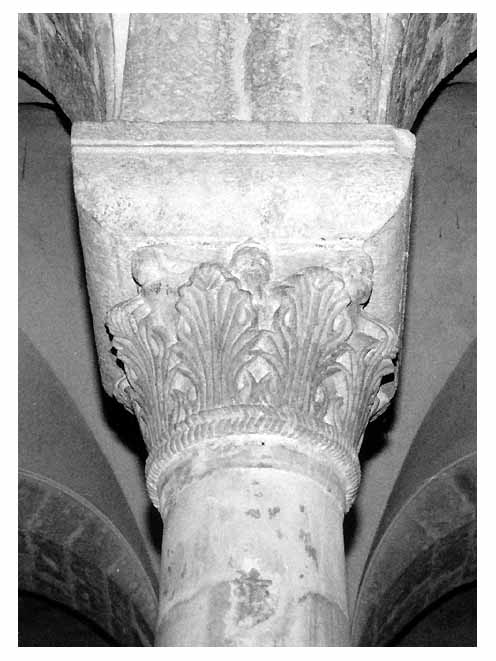 capitello - bottega pugliese (sec. XII)