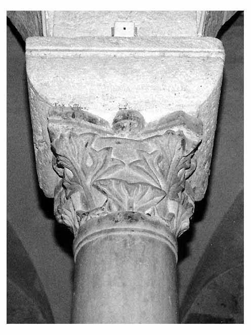 capitello - bottega pugliese (sec. XII)