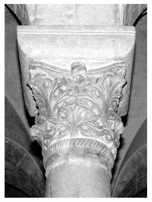 capitello - bottega pugliese (sec. XII)