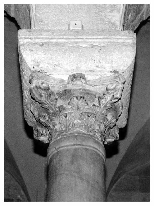 capitello - bottega pugliese (sec. XII)