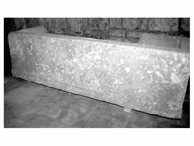 sarcofago - ambito ravennate-dalmata (sec. VI)