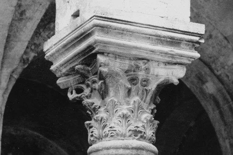 capitello - ambito pugliese (metà sec. XII)