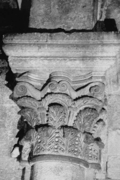 semicapitello - ambito pugliese (seconda metà sec. XII)