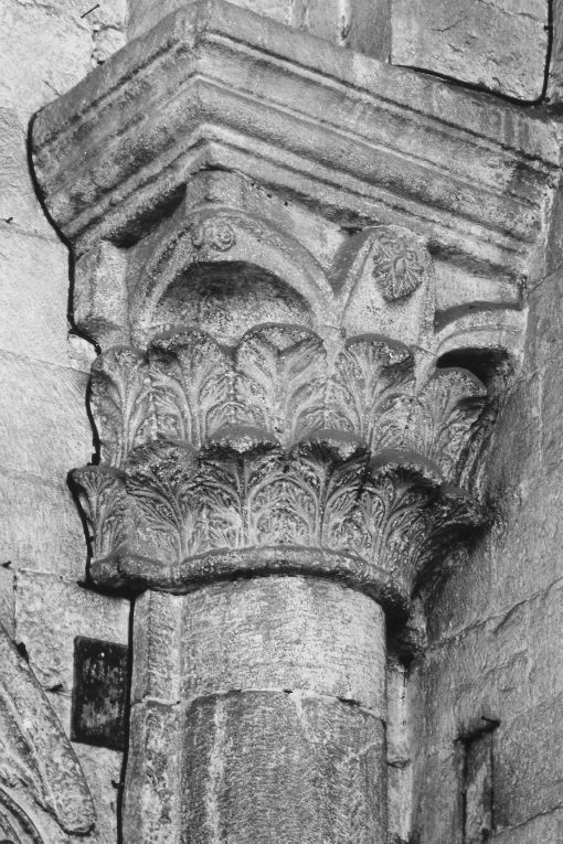 semicapitello - ambito pugliese (seconda metà sec. XII)