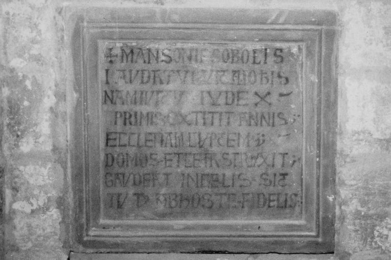 lapide - ambito pugliese (sec. XII)