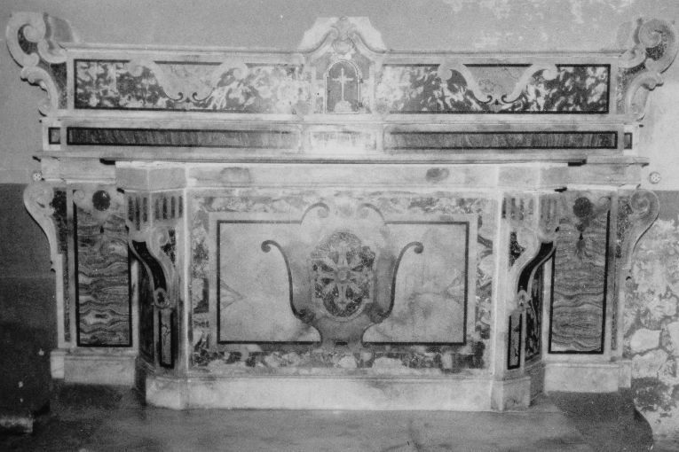 altare - ambito pugliese (seconda metà sec. XVIII)